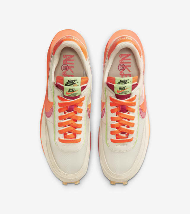 nike ld waffle orange blaze
